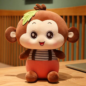 Sitting Monkey Plush Toys Rieworkes
