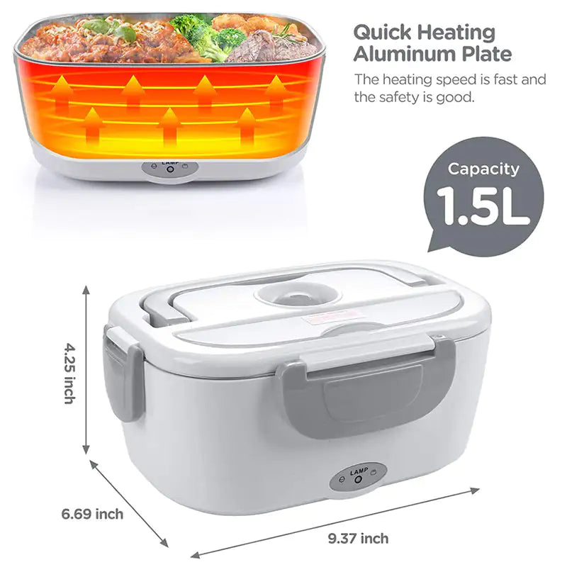 Electric Heated Lunch Box Rieworkes