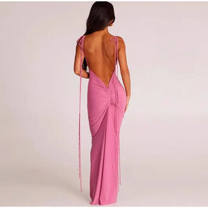 Sexy Backless Party Dress Rieworkes