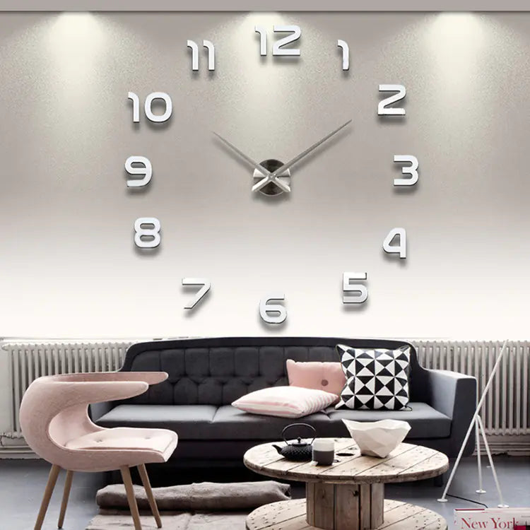Artistic Wall Clock for Living Room Décor Rieworkes