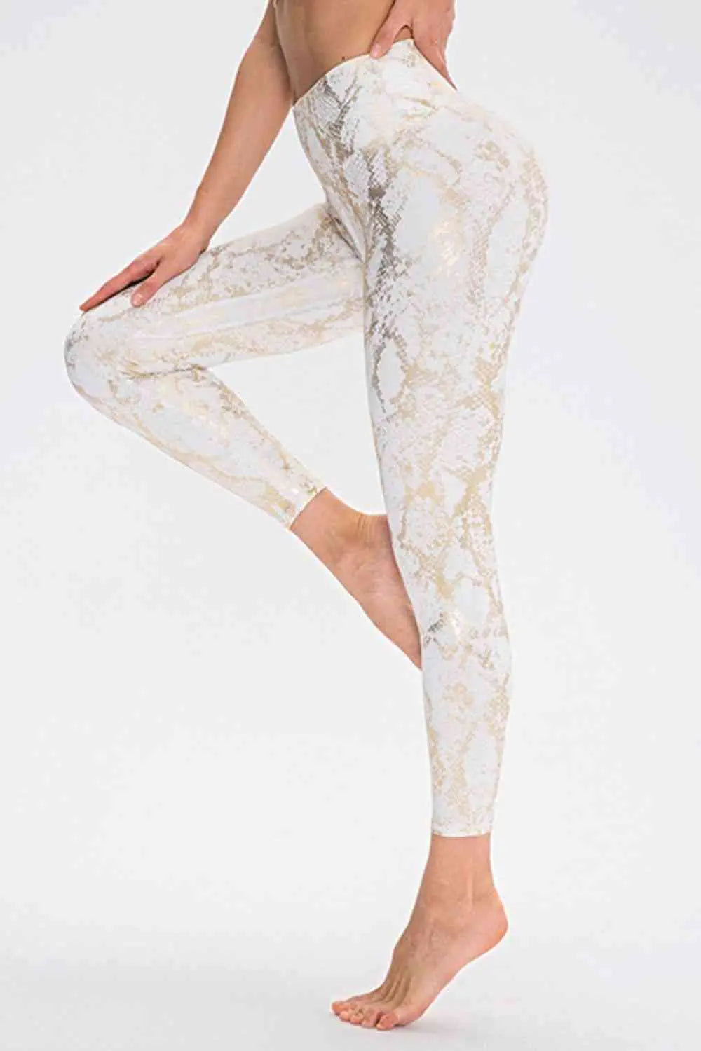 Animal Print Active Pants Rieworkes