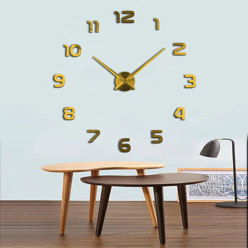 Artistic Wall Clock for Living Room Décor Rieworkes