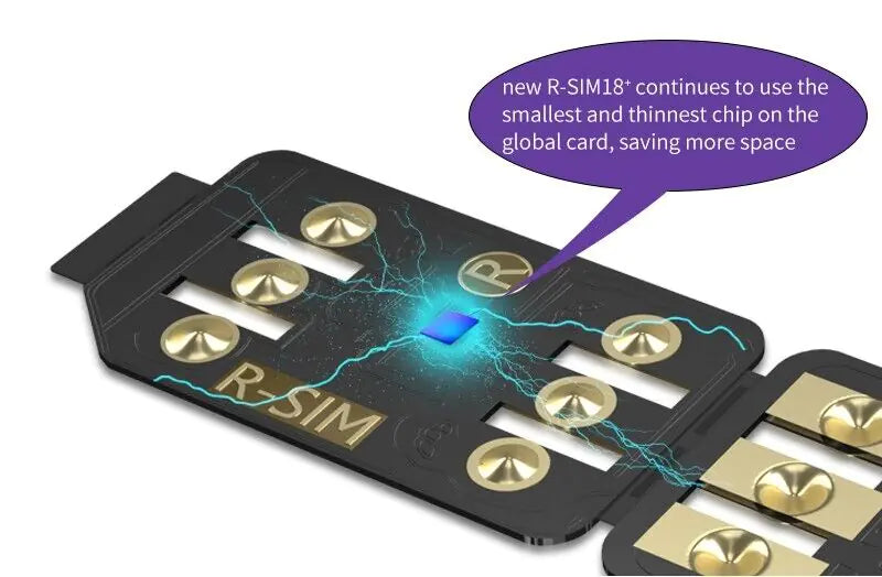 R-SIM18+ RSIM 18+ Nano Unlock Card For iPhone 14 Plus 13 12 11 Pro Max XR iOS 16 Rieworkes