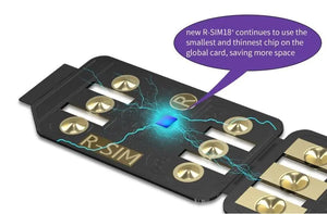 R-SIM18+ RSIM 18+ Nano Unlock Card For iPhone 14 Plus 13 12 11 Pro Max XR iOS 16 Rieworkes