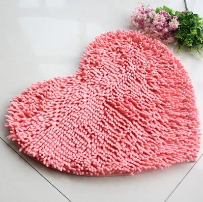 Heart-Shaped Carpet Furniture Decor Mimarta