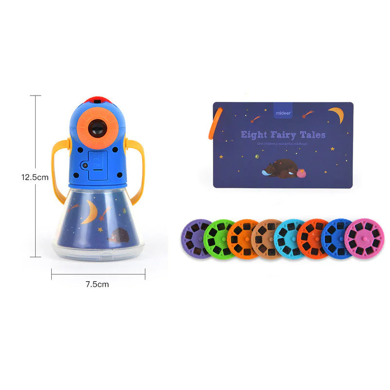 Children's Toy Storybook Torch Projector Mimarta