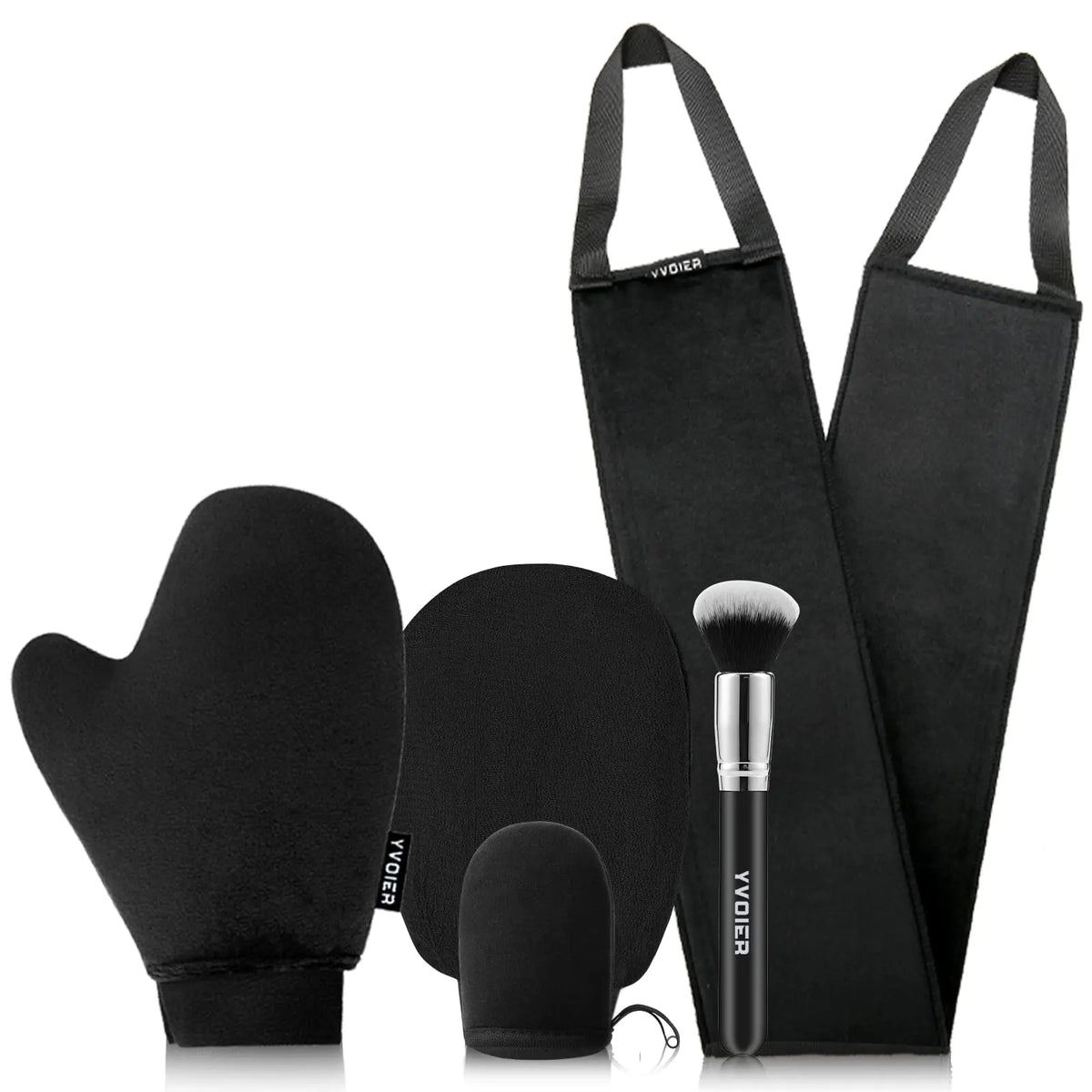 Self Tanning Mitt Applicator Kit, 5 Pack Self Tanner Mitt Applicator, Tanning Mitts Self Tanner Glove, Tanning Glove for Self Tan Mitt, Sunless Tanner Mitt, Muti-Use Self Tanner Mit Tan Mit A Tan Set 5 Rieworkes