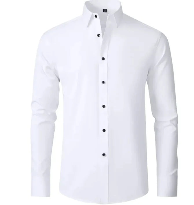 Men's Wrinkle-Free Elastic Business Shirt Mimarta