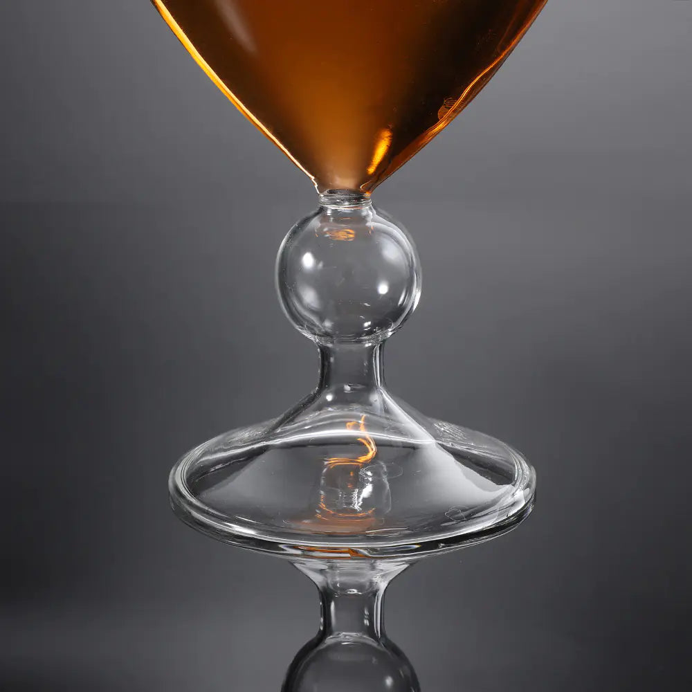 Heart-Shaped Cocktail Glass - Creative Japanese Design Mimarta