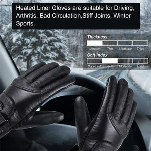 Electric USB Heated Gloves Winter Warming Thermal Ski Snow Hand Warm Windproof Rieworkes