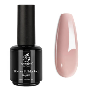 Beetles Builder Gel 7 in 1 Builder Strengthener Gel Nude Purple Gel Translucent Sheer Purple Hard Gel Builder Extension for Nail Art Base Gel Needed Jelly Gel Polish Gifts for Women Earthy Ground 0.5 Fl Oz (Pack of 1) Rieworkes
