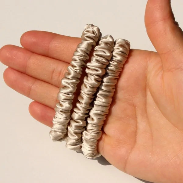 Silk Skinnies Scrunchie Set Rieworkes