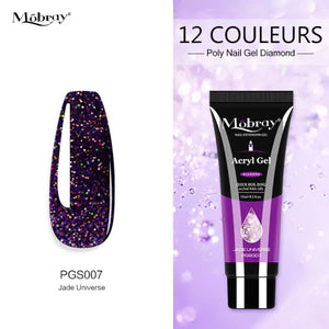 Poly Acrylic Gel: 15ML UV Gel for Nail Extension - 38 Colors Rieworkes