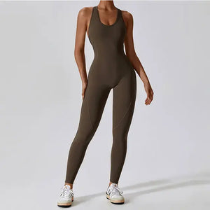 New One Piece Yoga Set Rieworkes