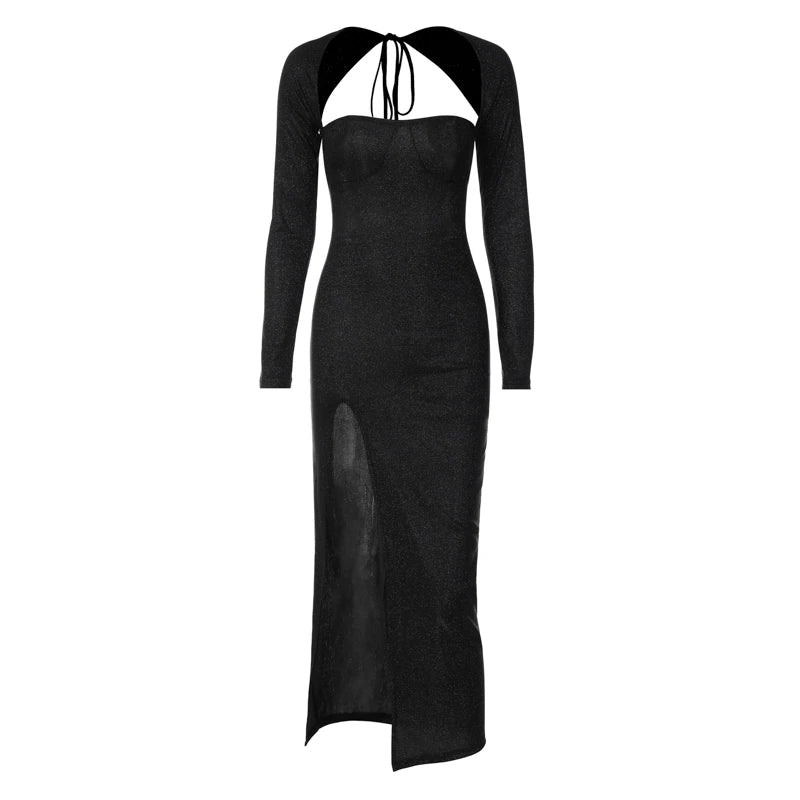 Elegant Maxi Prom Dress Rieworkes