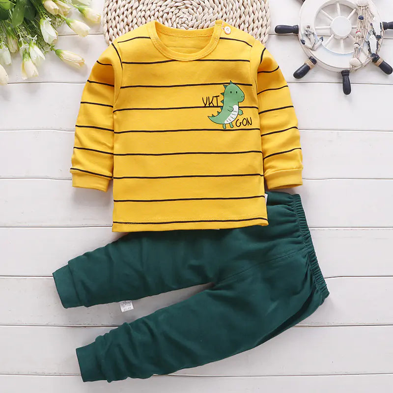 Boys' Cotton Autumn Winter Underwear Set (Wholesale) Mimarta