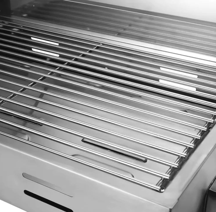 Stainless Steel Gas BBQ Grill Rieworkes