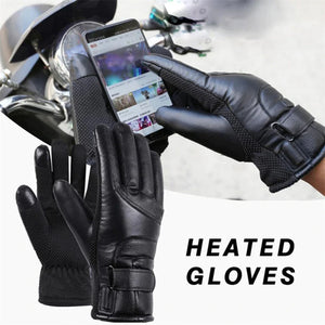 Electric USB Heated Gloves Winter Warming Thermal Ski Snow Hand Warm Windproof Rieworkes