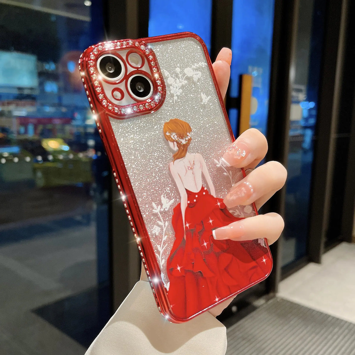 Luxury Glitter Gradient Rhinestone Phone Case Mimarta