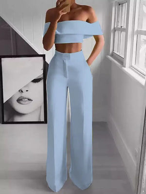 Women's Sexy Top and Pants Two-Piece Set Mimarta