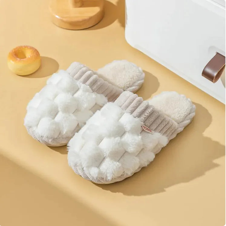 Cozy Cotton Winter Slippers for Women Rieworkes