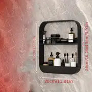 Elegant Wall-Mounted Toilet Shelf for Bathroom Organization Mimarta