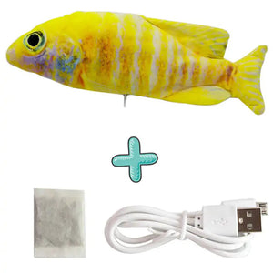 Cats USB Charger Interactive Toy Fish Rieworkes