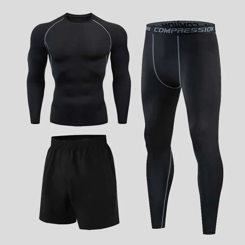 Men's Fitness Outfit Set for Gym and Running Mimarta