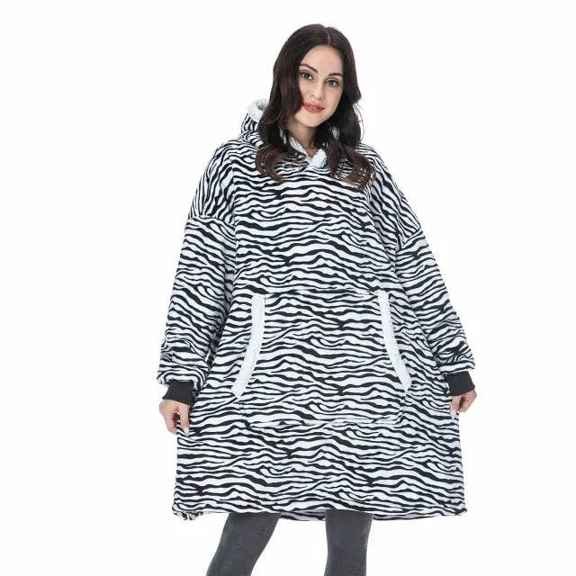 Winter Oversized Hoodies Women Rieworkes