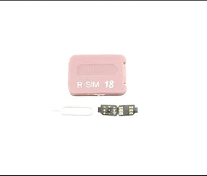 R-SIM18+ RSIM 18+ Nano Unlock Card For iPhone 14 Plus 13 12 11 Pro Max XR iOS 16 Rieworkes