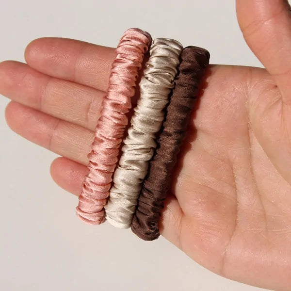 Silk Skinnies Scrunchie Set Rieworkes