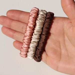 Silk Skinnies Scrunchie Set Rieworkes