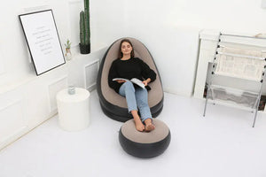 Inflatable Foldable Lounge Chair for Outdoor Use Mimarta