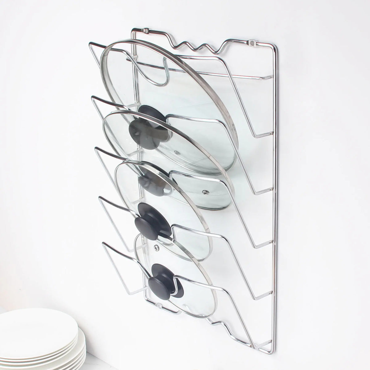 Multifunctional Wall-mounted Metal Cutting Board Rack Mimarta