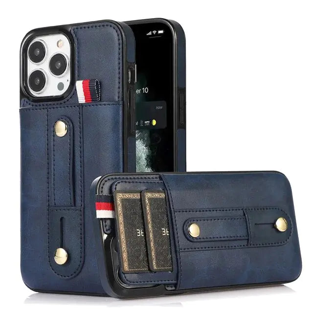Luxury Leather Phone Case For iPhone Rieworkes