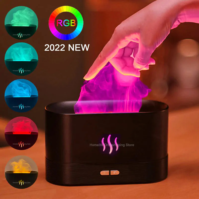 Mist Maker Flame Air Humidifier Rieworkes