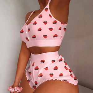 Hem Cami Pajama Set Rieworkes