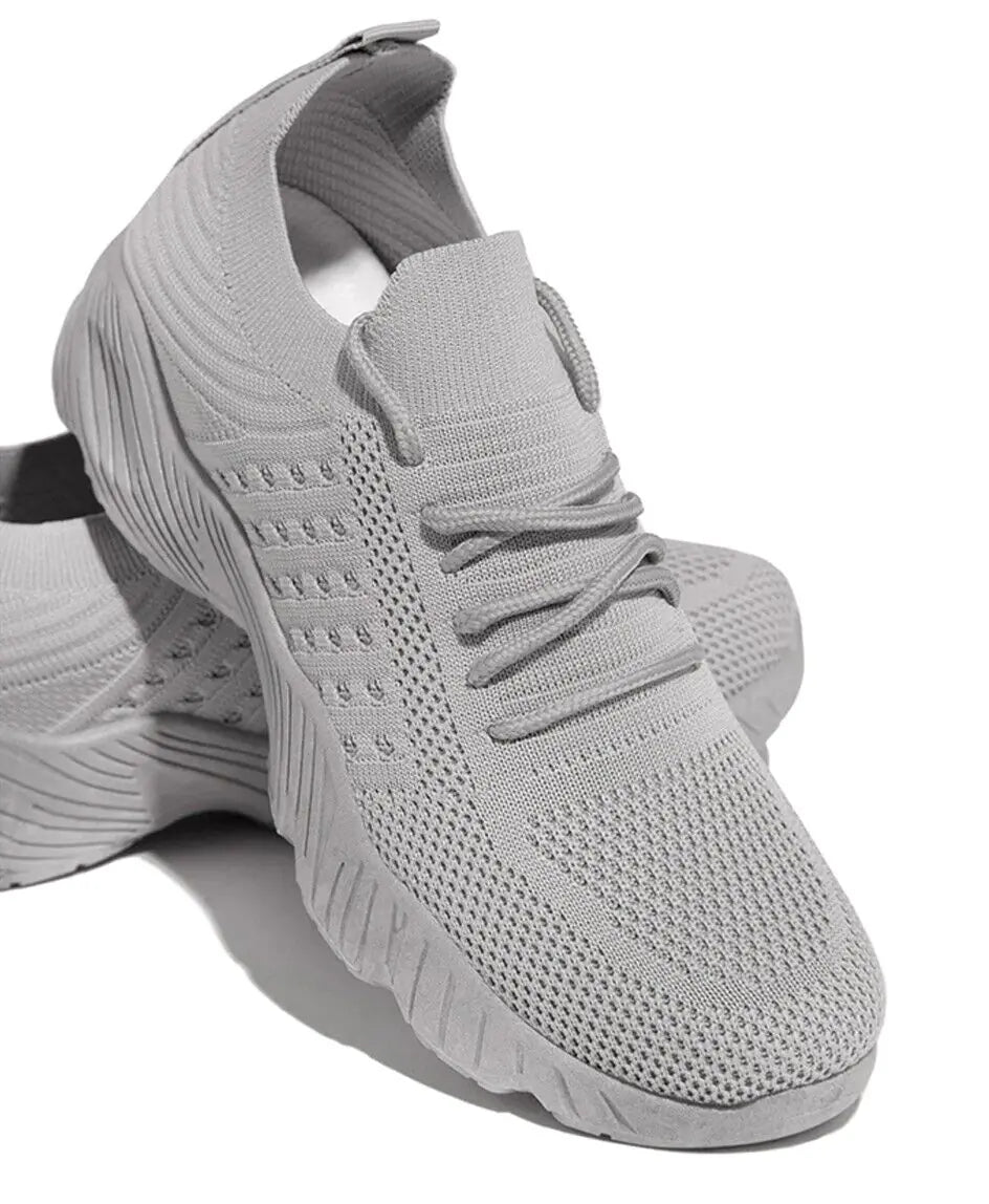Womens Running Trainers Ladies Sneakers Slip On Walking Gym Comfy Fashion Shoes Rieworkes