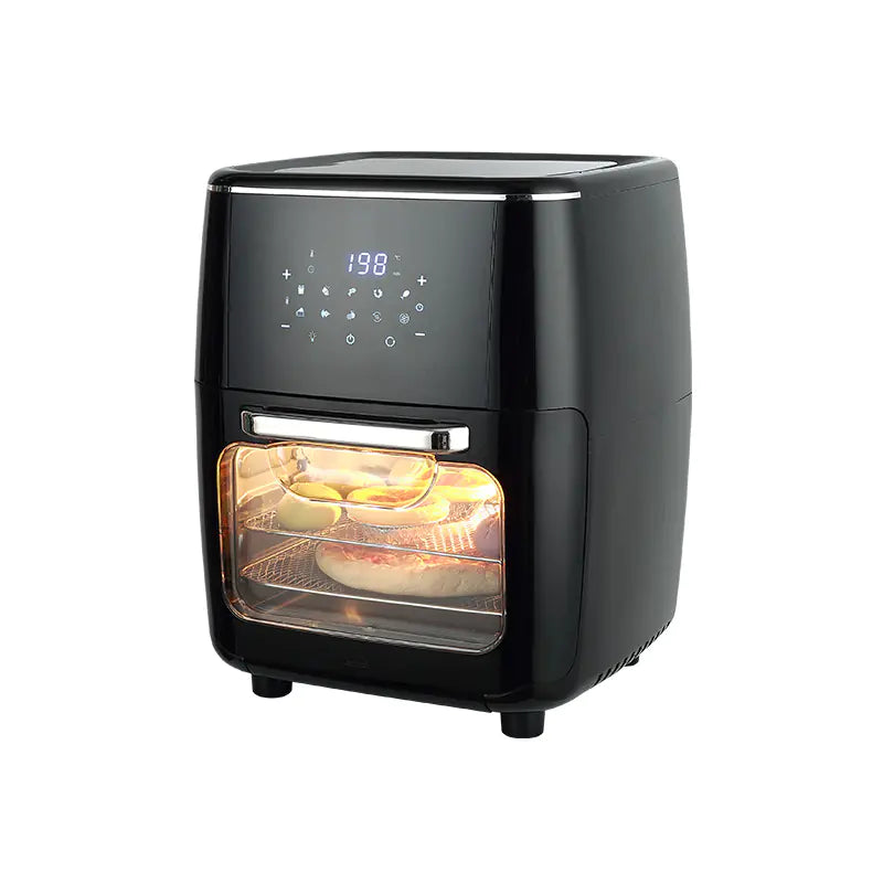 Large Capacity 13L Air Fryer with Transparent Rotating Oven Mimarta