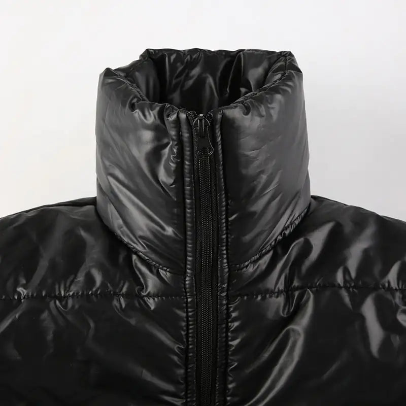 Cutout Cropped Puffer Jacket Rieworkes
