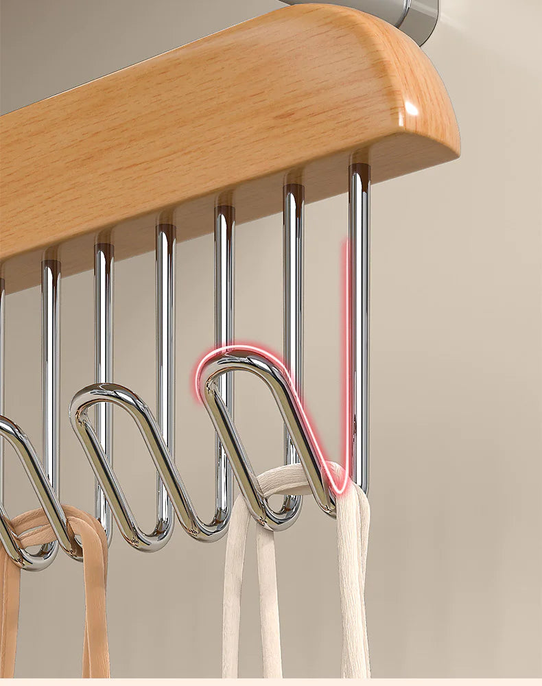 Multi-hook Clothes Hanger Rieworkes