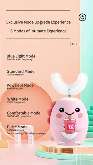 Kid's U-Shape Electric Toothbrush Rieworkes