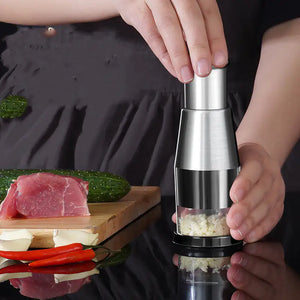 Garlic Crusher Onion Chopper Multipeler Vegetables Chopper Manual Garlic Press Machine Garlic Squeezer Kitchen Gadget Rieworkes
