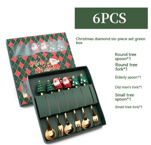 Festive Stainless Steel Christmas Spoon Rieworkes