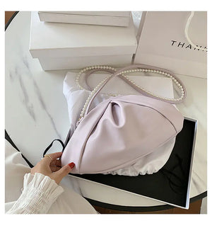 Trendy 2020 Women's Pleated Cloud Shoulder Bag Mimarta