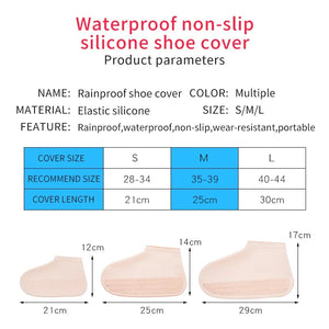 Waterproof Shoe Cover Silicone Boots Rieworkes