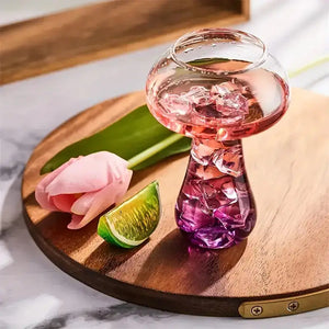 Mushroom Martini Cocktail Glass Set Rieworkes