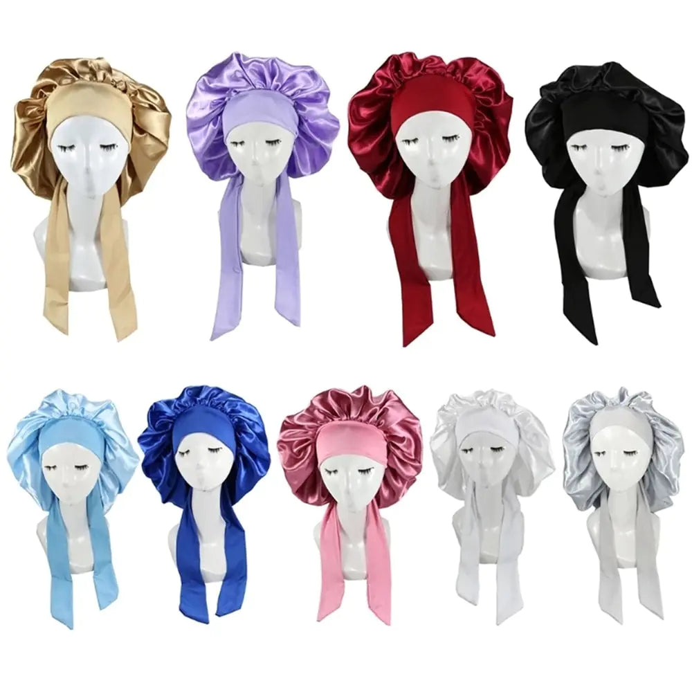 Women Satin Sleeping/Shower Cap Rieworkes