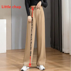 Women Chic Office Wear Straight Pants Rieworkes
