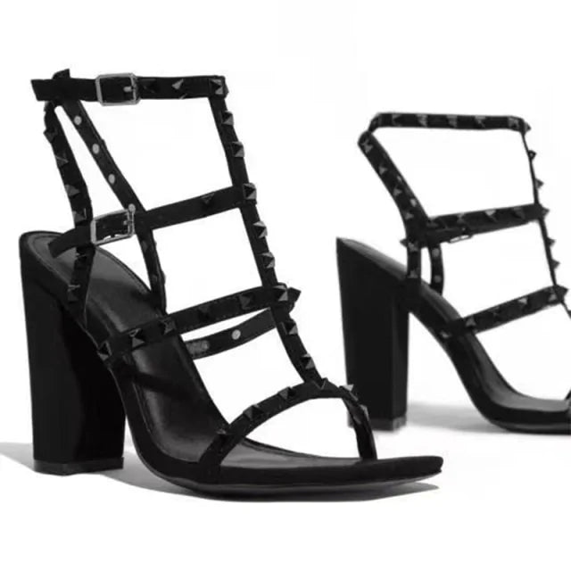 Crystal Chain High Heels Rieworkes